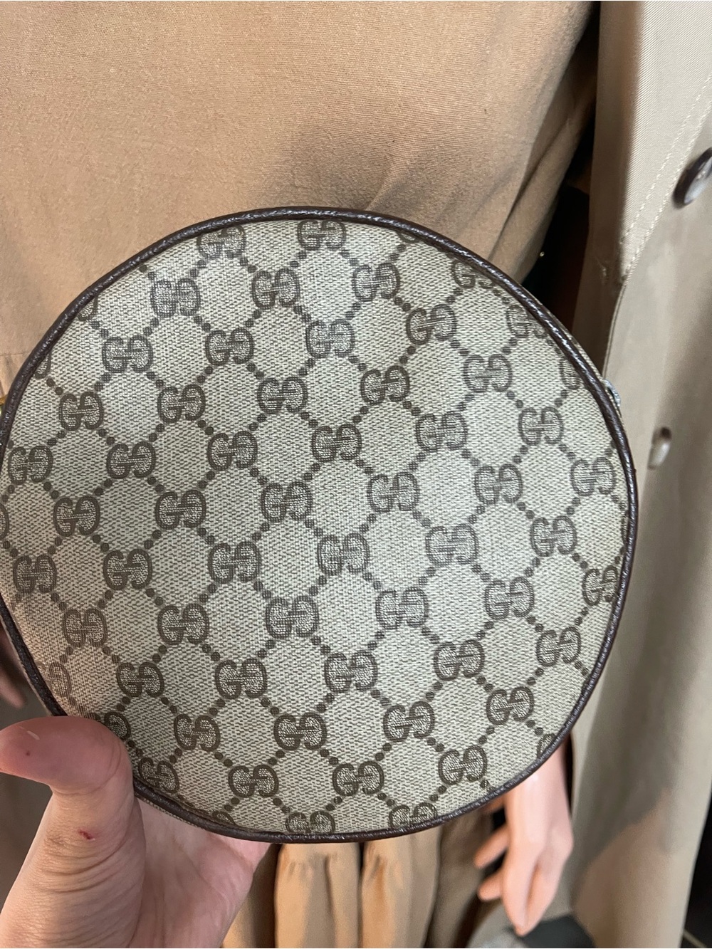 Authentic GUCCI vintage GG canvas crossbody bag - Picture 4 of 12